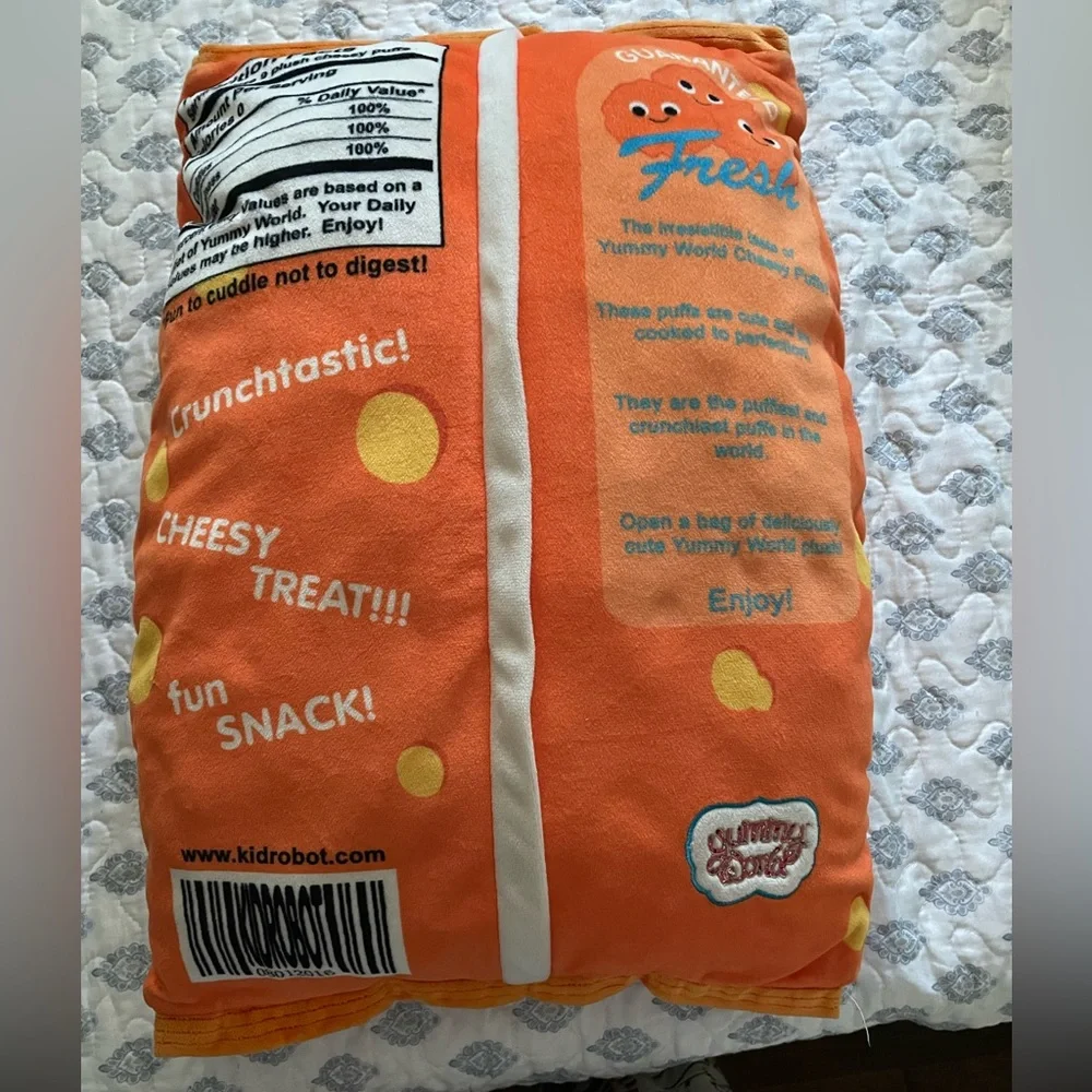 Yummy World Cheesy Puffs Plush - Picture 3 of 6